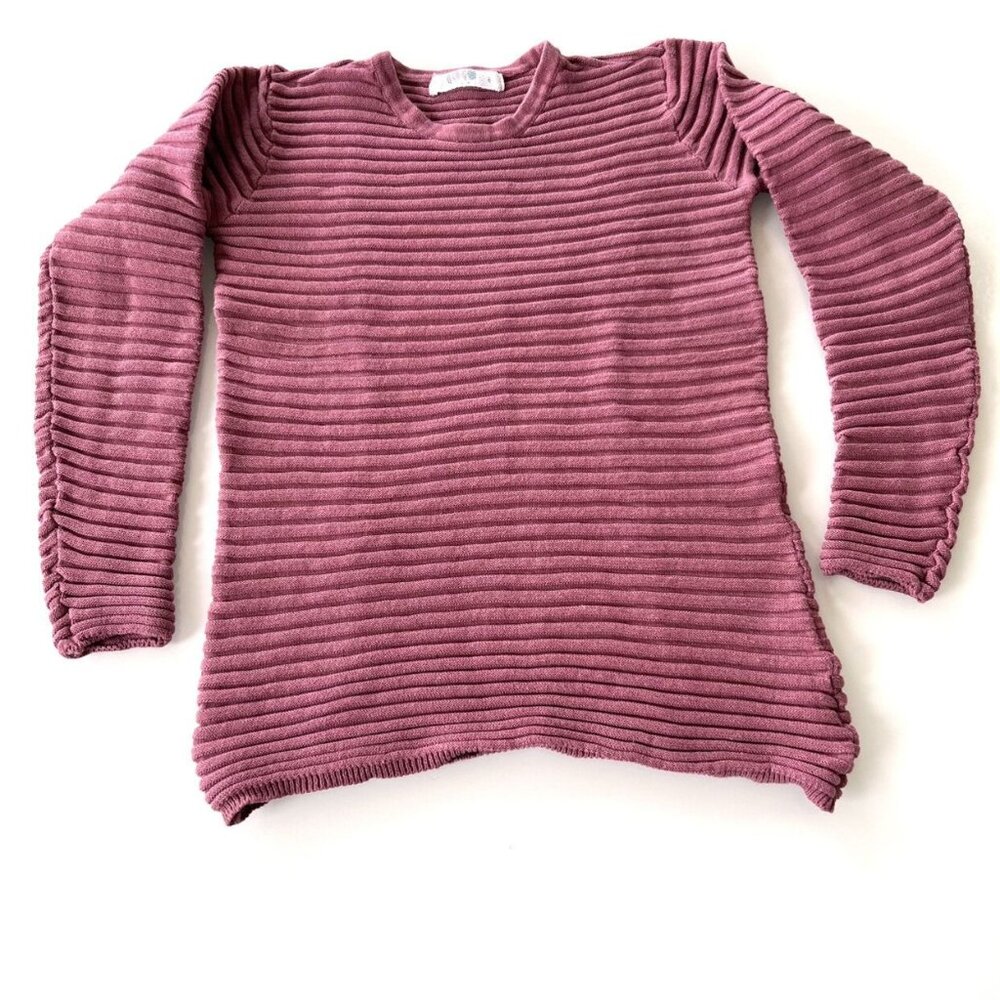 Coco Blanc Ribbed Sweater
